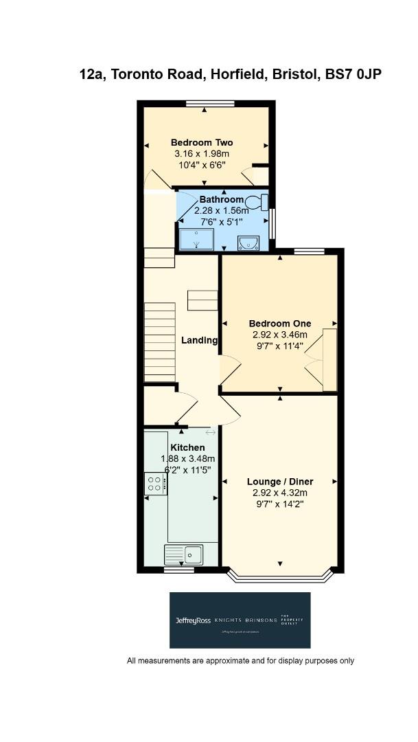 Floorplan for Toronto Road, Horfield, Bristol
